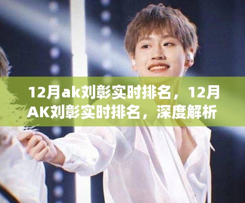 深度解析,AK刘彰12月实时排名背后的多重因素与个人观点
