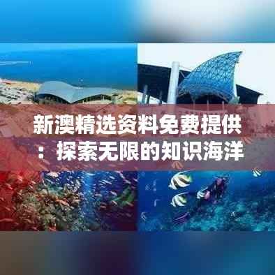 新澳精选资料免费提供:探索无限的知识海洋