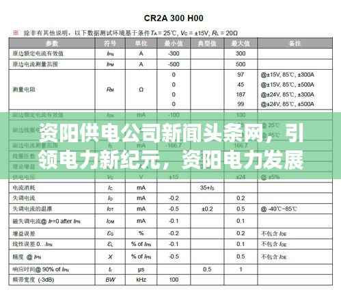 资阳供电公司新闻头条网,引领电力新纪元,资阳电力发展动态速递