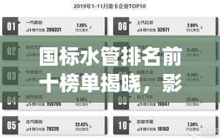 国标水管排名前十榜单揭晓,影响力图解读市场趋势