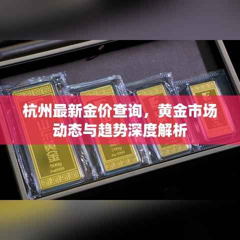 杭州最新金价查询，黄金市场动态与趋势深度解析